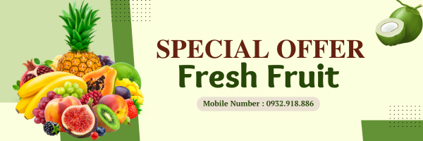 Fresh fruits